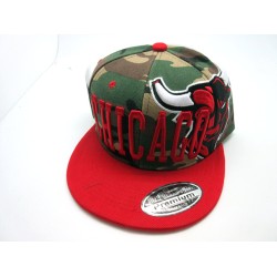 2307-06 CITY SNAP BACK "SUPER WALL" CHICAGO GAMO/RED