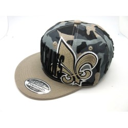 2307-06 CITY SNAP BACK "SUPER WALL" NEW ORLEANS T/CAMO