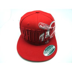 2307-06 CITY SNAP BACK "SUPER WALL" PHILLY RED