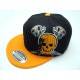 2307-06 CITY SNAP BACK "SUPER WALL" PITTSBURGH BK/GOL