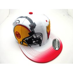 2401-14 GRAFFTI CITY NAME SNAP KANSAS WHT/RED
