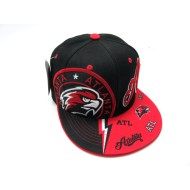 2404-06 THUNDER CITY NAME LOGO SNAP ATLANTA BLK/BLK