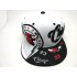 2404-06 THUNDER CITY NAME LOGO SNAP CHICAGO WHT/BLK