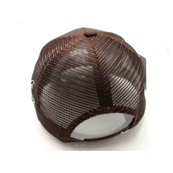 2503-07 MESH BACK TRUCKER "WILD WEST"BLACK 