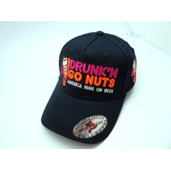 2503-35 COTTON TRUCKER"DRUKIN GO NUTS"NAVY