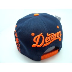 2504-07 RAGE CITY SNAP BACK "DENVER" NAVY/ORA