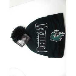 2505-03 CITY NAME KNIT"PAINT BRUSH"PHILLY"D.GREEN/BLK