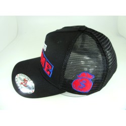 2601-23 MESH BACK TRUCKER "PAY ME" BLACK