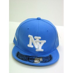 3 Logo Fitted "New York" S.BLUE/WHT