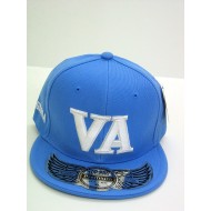 3 Logo Fitted "Virginia" S.BLUE/WHT