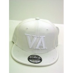 3 Logo Fitted "Virginia" WHT/WHT