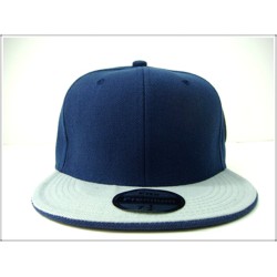 2-Ton Flat Fitted Cap NAVY/LT.GREY