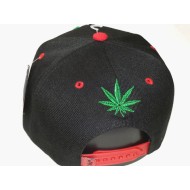 1402-08 I LOUD SNAP BACK BK/RED