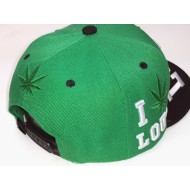 1402-08 I LOUD SNAP BACK GREEN/BK