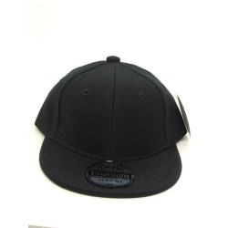 Infant Flat Fitted Cap BLK
