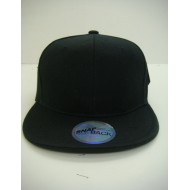 KIDS PLAIN SNAP BACK 1404-11 BK