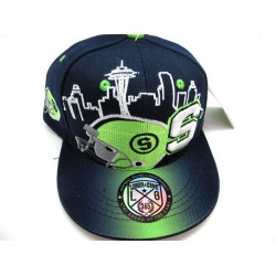 JU1802-05 KIDS SKY LINE #3 SNAP BACK SEATTLE