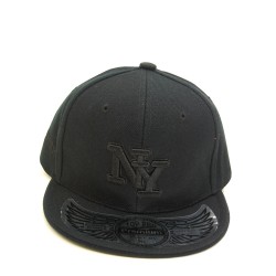 Kids 3 Logo Fitted "NY" BLK/BLK