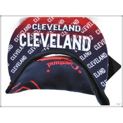 1601-11 FLASH SNAP BACK CLEVELAND NAVY/RED