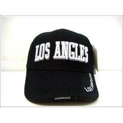 1303-09 Law & Order Cap ?LOS ANGELES" Blk