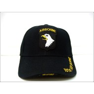 1303-09 Law & Order Cap ?AIRBORNE? Blk