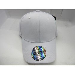 1809-00 FLEX FIT HAT ONE SIZE FITS ALL WHITE