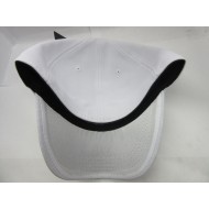 1809-00 FLEX FIT HAT ONE SIZE FITS ALL WHITE