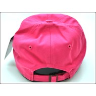 PLAIN POLO COTTON CAP 1601-23 HOT PINK