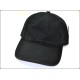 PLAIN POLO COTTON CAP 1601-23 BLACK