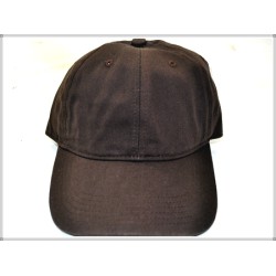 PLAIN POLO COTTON CAP 1601-23 BROWN