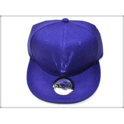 1404-05 Plain Snapback PURPLE