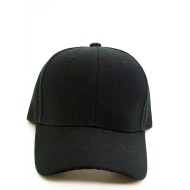 1404-08 Regular Fitted Cap Black 