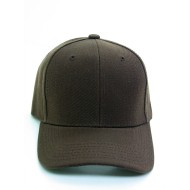 1404-08 Regular Fitted Cap BROWN