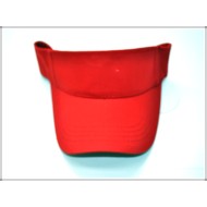 1405-07 SUN VISOR PLAIN HAT RED