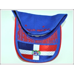VELCRO COUNTRY CAP DOMINICAN REPUBLIC 1407-14