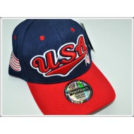 VELCRO COUNTRY CAP USA 1407-14