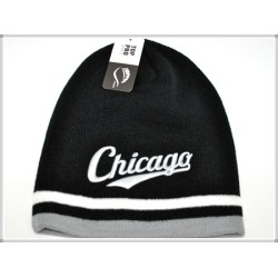 City Beannie 1604-19 Chicago Black/Grey
