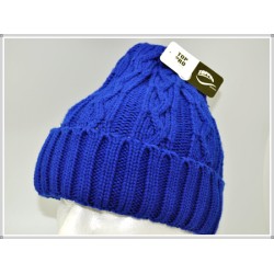 Winter Designer Unisex Zig Zag Knit Hat 1604-01 Royal Blue