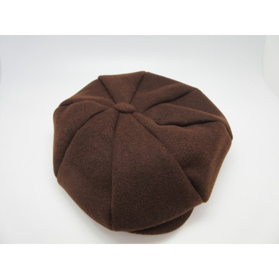 WINTER WOOL APPLE HAT 1806-01 BROWN